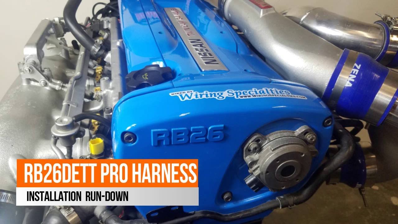 RB26DETT Wiring Harness Install | Wiring Specialties