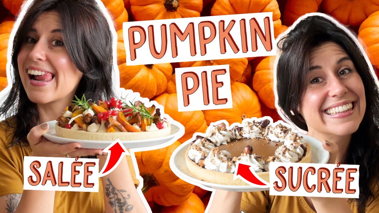 COMMENT FAIRE UNE PUMPKIN PIE (salée et sucrée) ? 🍁🎃 recettes automnales 