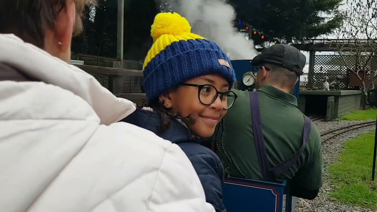 East Herts Minature Railway ride at Van Hagues