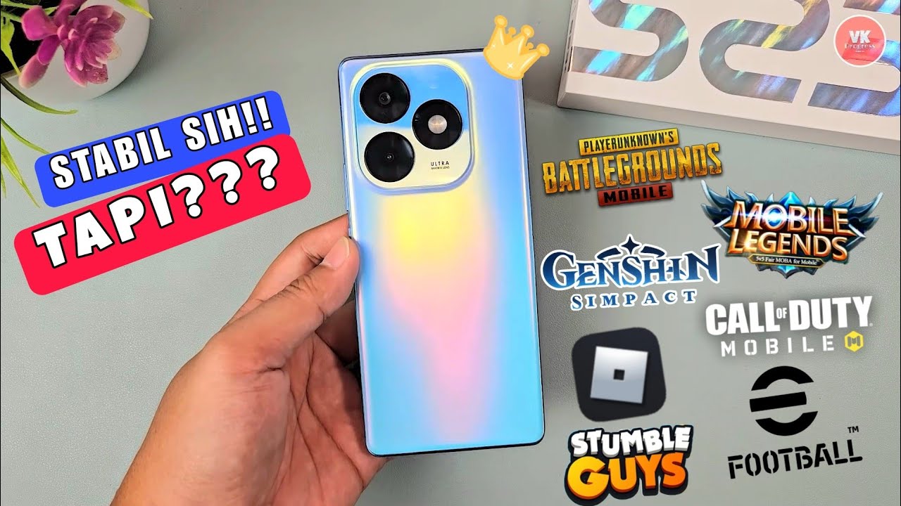 LAYARNYA BIKIN GREGET!! TEST GAMING ITEL S23 PLUS