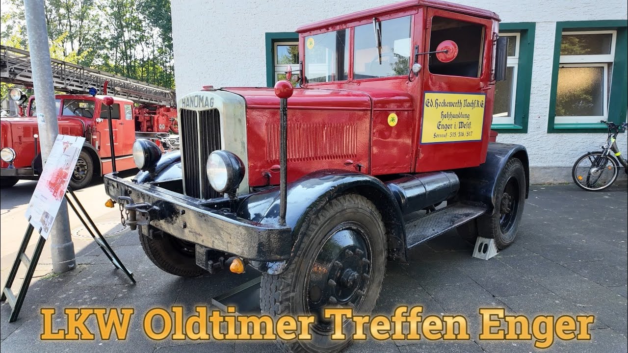 LKW Oldtimer Treffen 2024 beim Kleinbahnmuseum Enger e.V.