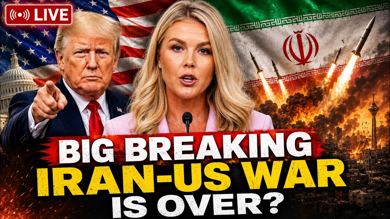 Karoline Leavitt LIVE: US Iran War is Over? | Karoline Briefs the Nation | Trump News | White House