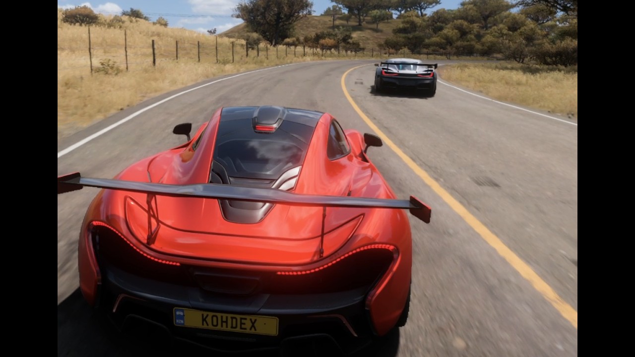 MCLAREN P1 VS HYPERCARS | Forza Horizon 5 using the Moza R5 steering wheel.
