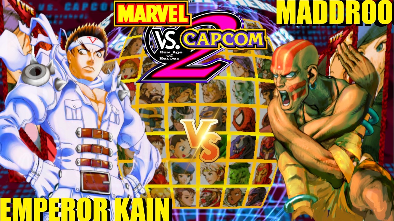Marvel vs Capcom 2: EMPEROR KAIN vs MADDROO