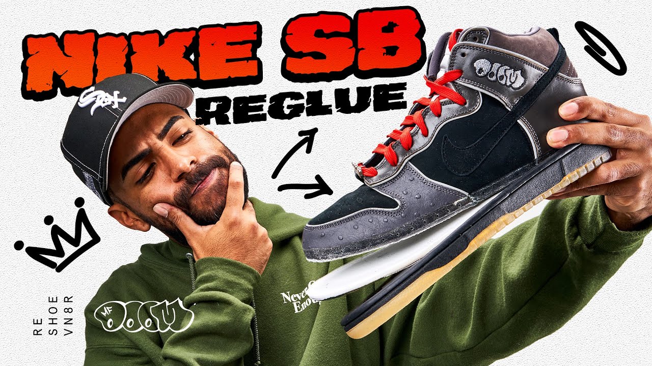 Restoring Iconic MF DOOM Nike Sbs - An Unbelievable Find!