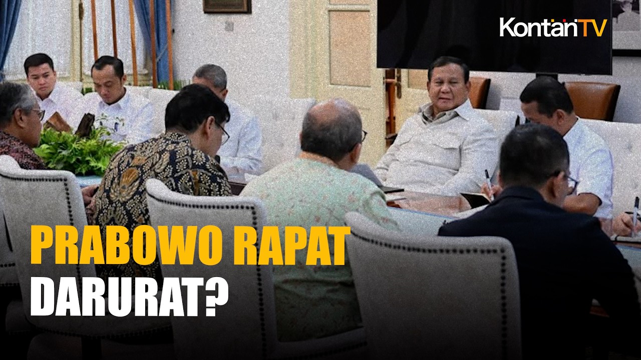 Prabowo Panggil Gubernur BI & Menkeu ke Istana, Rupiah Rp17.000 Jadi Sorotan