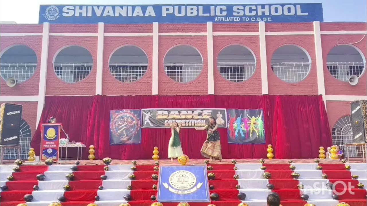 DANCE COMPETITION (Duet Performance) Shivaniaa Public School Uchana 