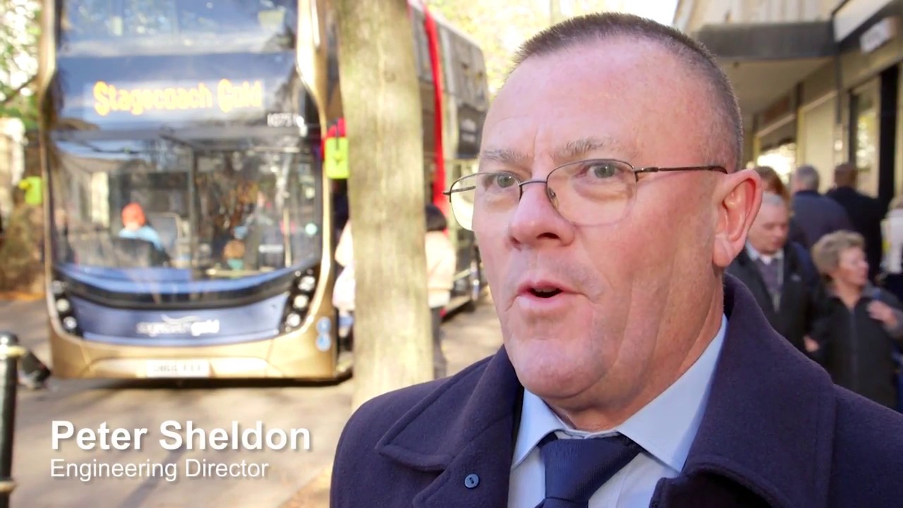Stagecoach Gold Bus Launch - New buses on the 94 Route Cheltenham to Gloucester