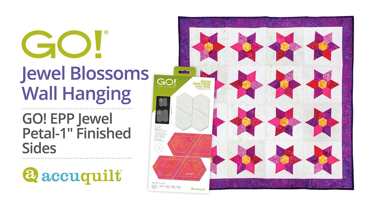 How to Make a Flowery EPP Wall Hanging with This Free Pattern