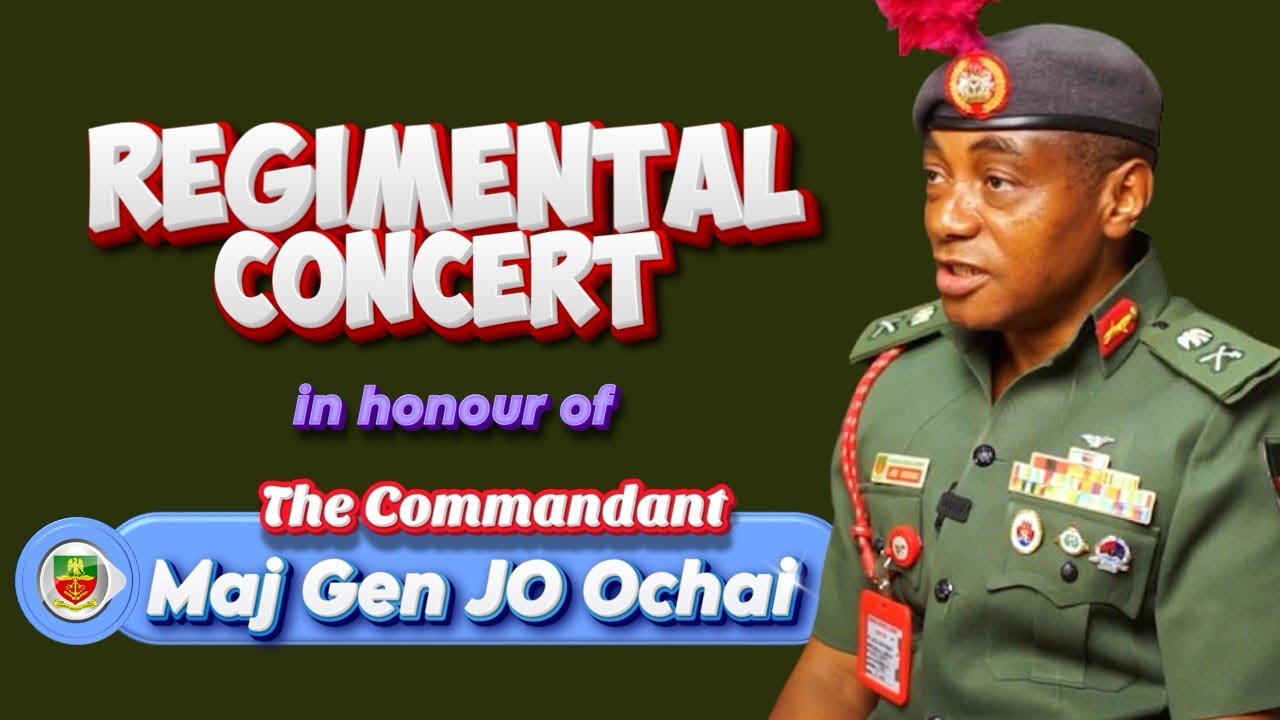 REGIMENTAL CONCERT IN HONOUR OF MAJ GEN JO OCHAI