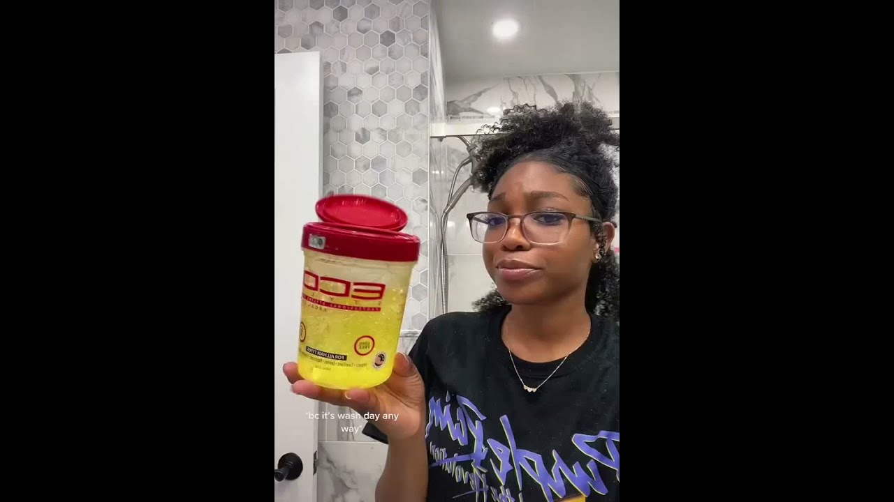 the wet look on your natural hair 😍