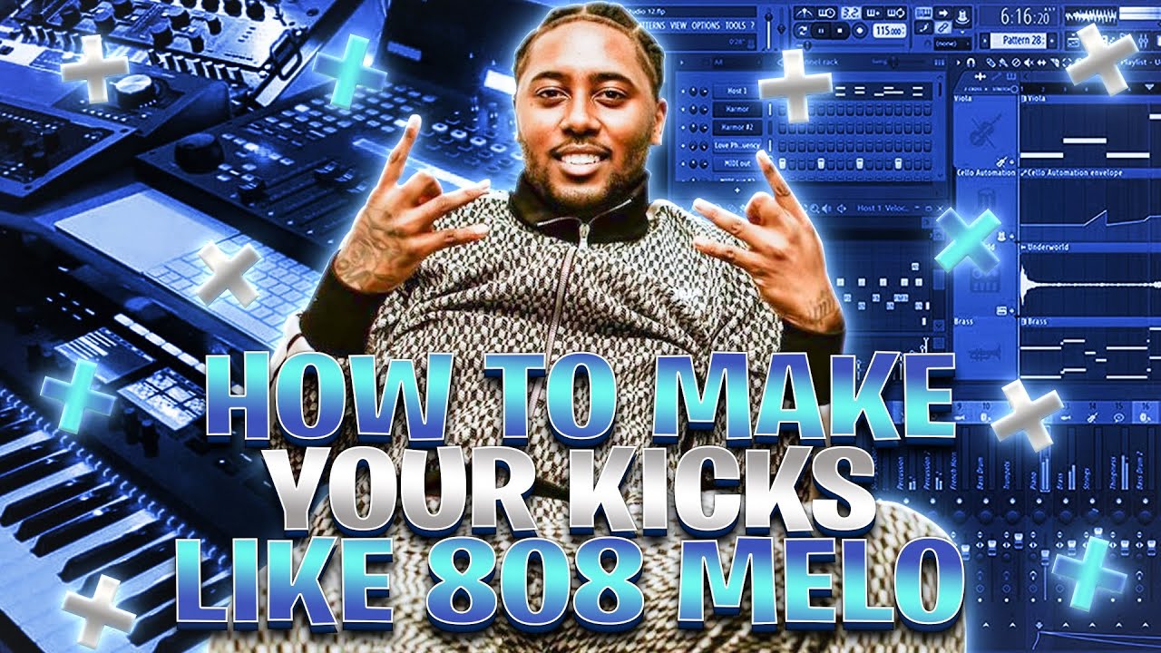 HOW TO MAKE YOUR KICKS SOUND EXACTLY LIKE 808 MELOS | Uk Drill Mixing Tutorial | Fl Studio 20