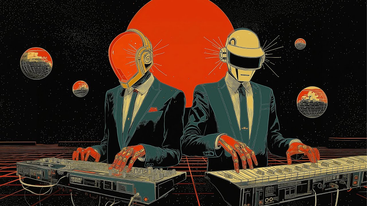 Daft Punk Analog Frequency🪩🤖 | Chill Disco, Electro Funk, Neo Soul, Retro Groove Playlist