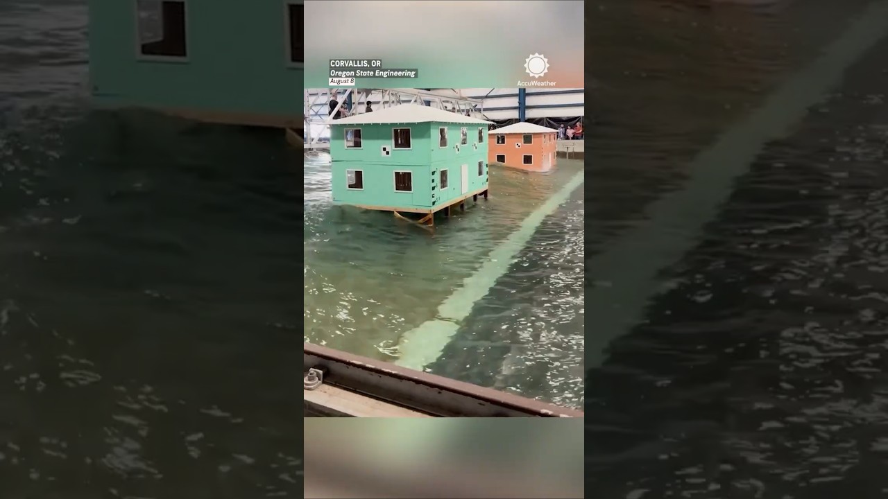 University's Hurricane Simulation Tests Homes During Storm Surge