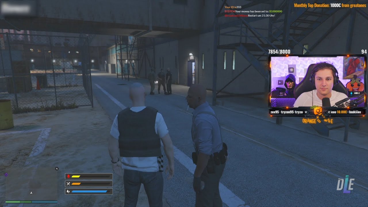 Ayodele und Kevin Hilton treffen sich im Gef&auml;ngnis | GTA5 RP