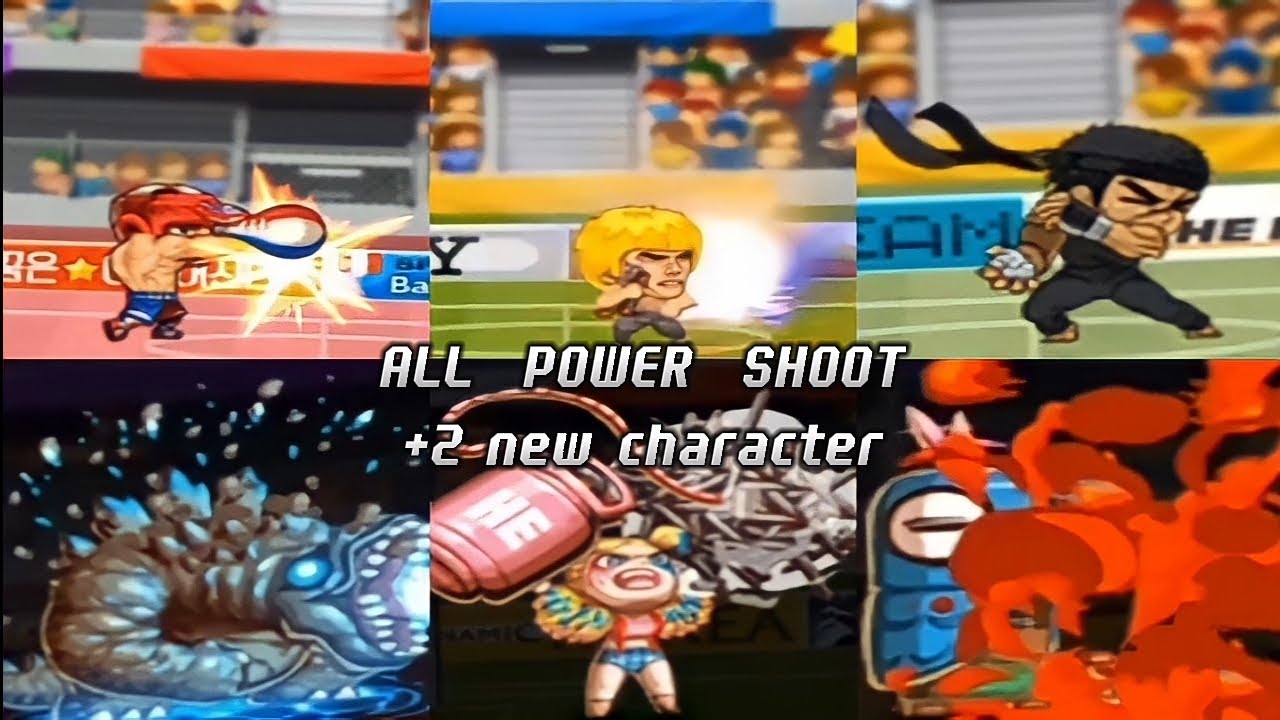 All Power Shots In The Game | Head Soccer