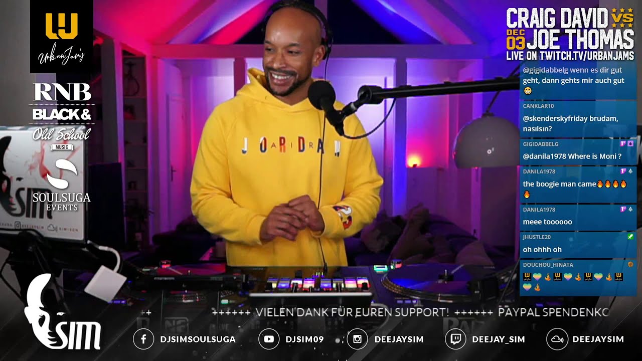 DJ SIM Solo - Craig David Best Of #2 #rnb ( instagram.com/deejaysim & mixcloud.com/deejaysim )