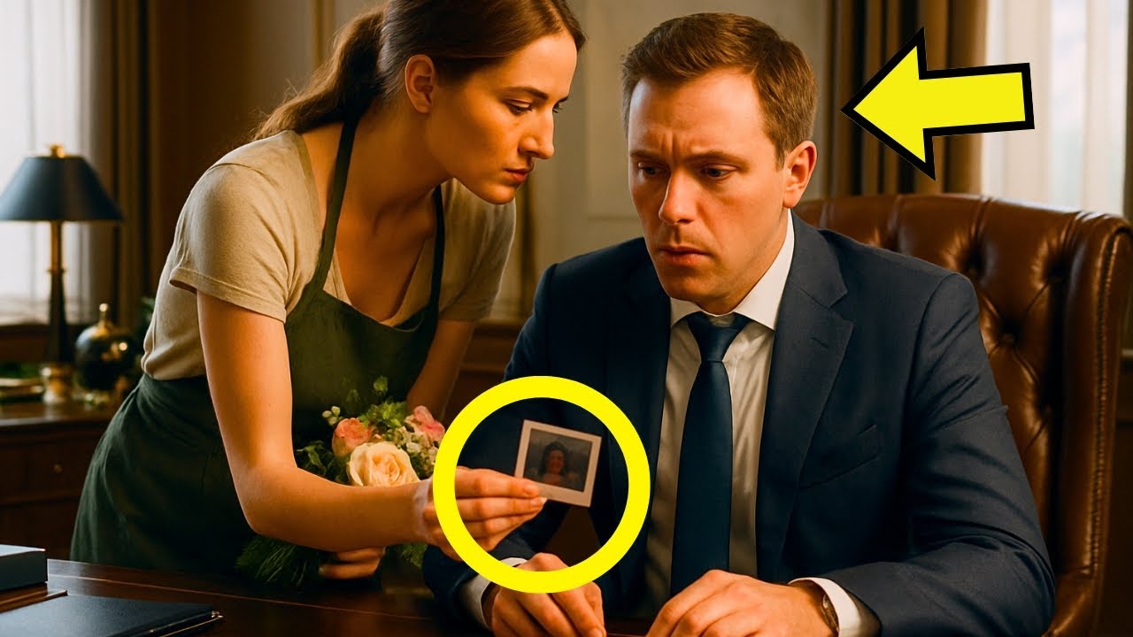 FLORISTA LE MUESTRA FOTO AL MILLONARIO Y SUSURRA  ELLA USABA TU ANILLO … Y ÉL PALIDECE