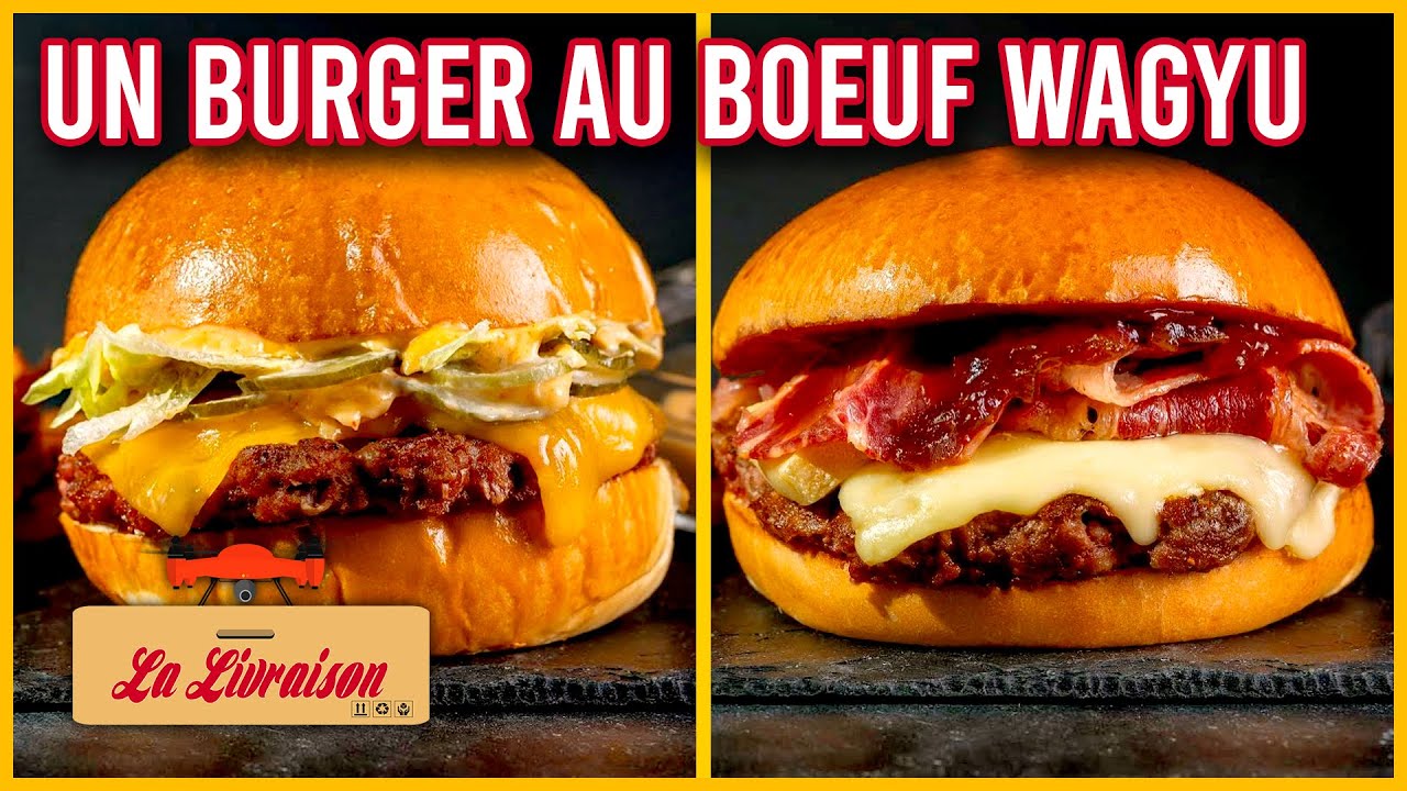 BURGER AU BOEUF WAGYU ! (Il m'a laiss&eacute; perplexe..) - LA LIVRAISON #48
