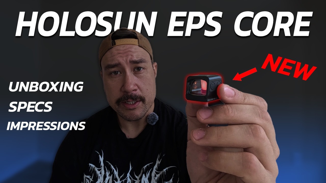 НОВИНКА Holosun EPS Core &mdash; распаковка и первые впечатления