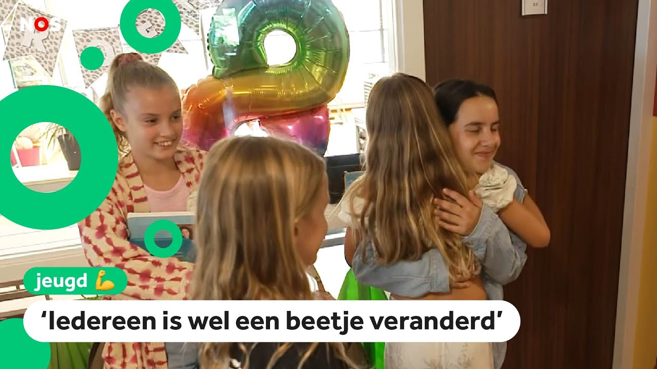 Kinderen in het midden van het land weer naar school