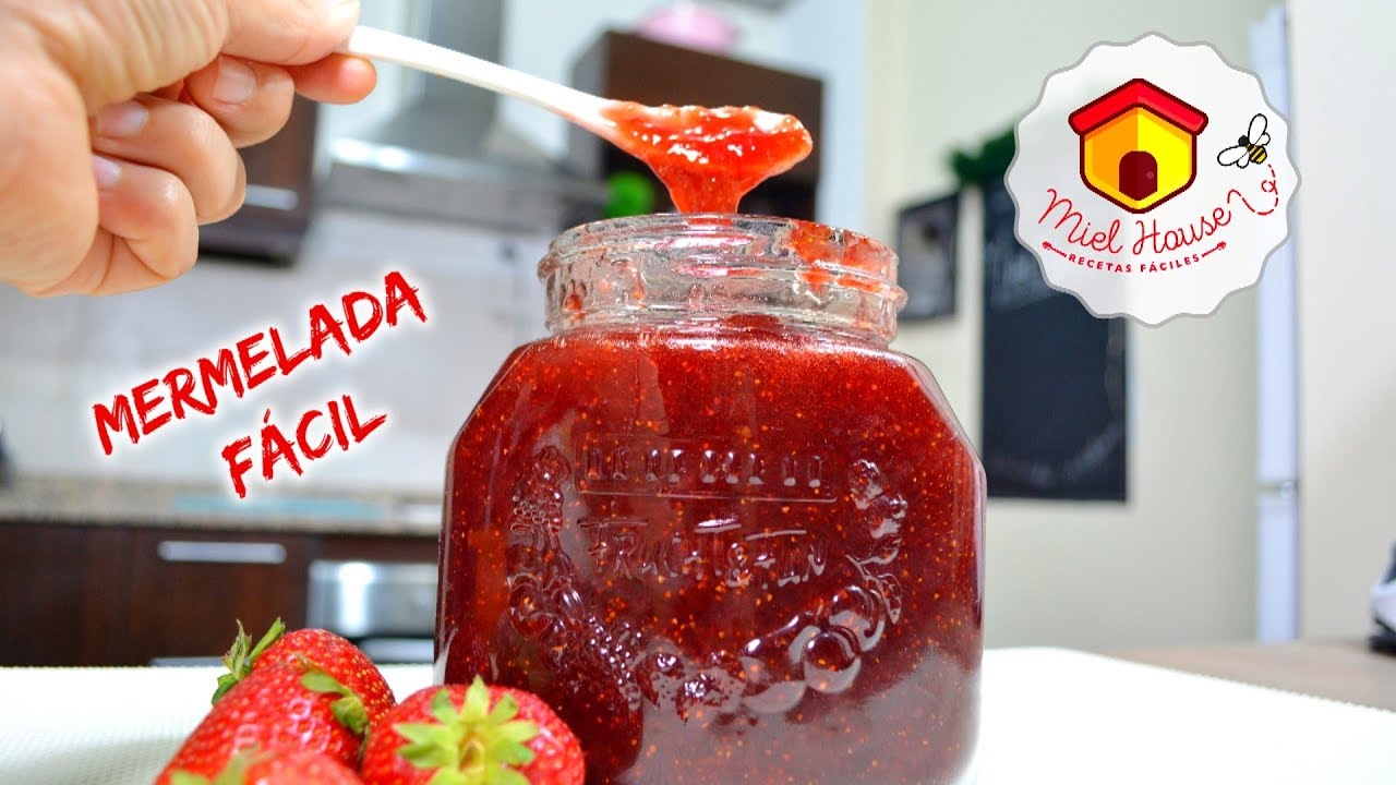 Mermelada de frutillas FACIL Y RAPIDO