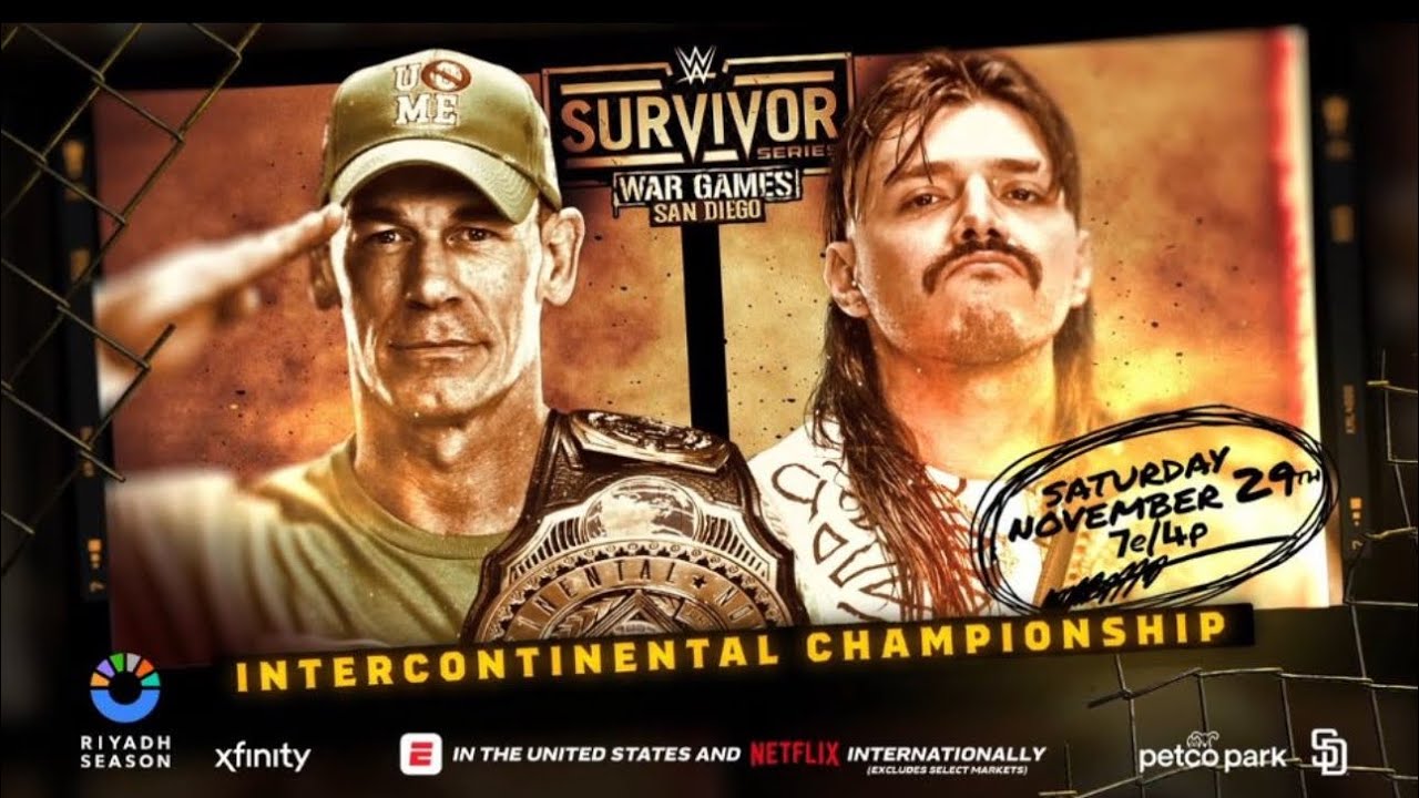 John Cena Vs Dominik Mysterio - Intercontinental Championship 