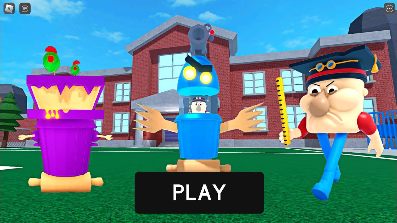 HARD MODE EPIC SCHOOL ESCAPE! OBBY Walkthrough Gameplay#roblox 