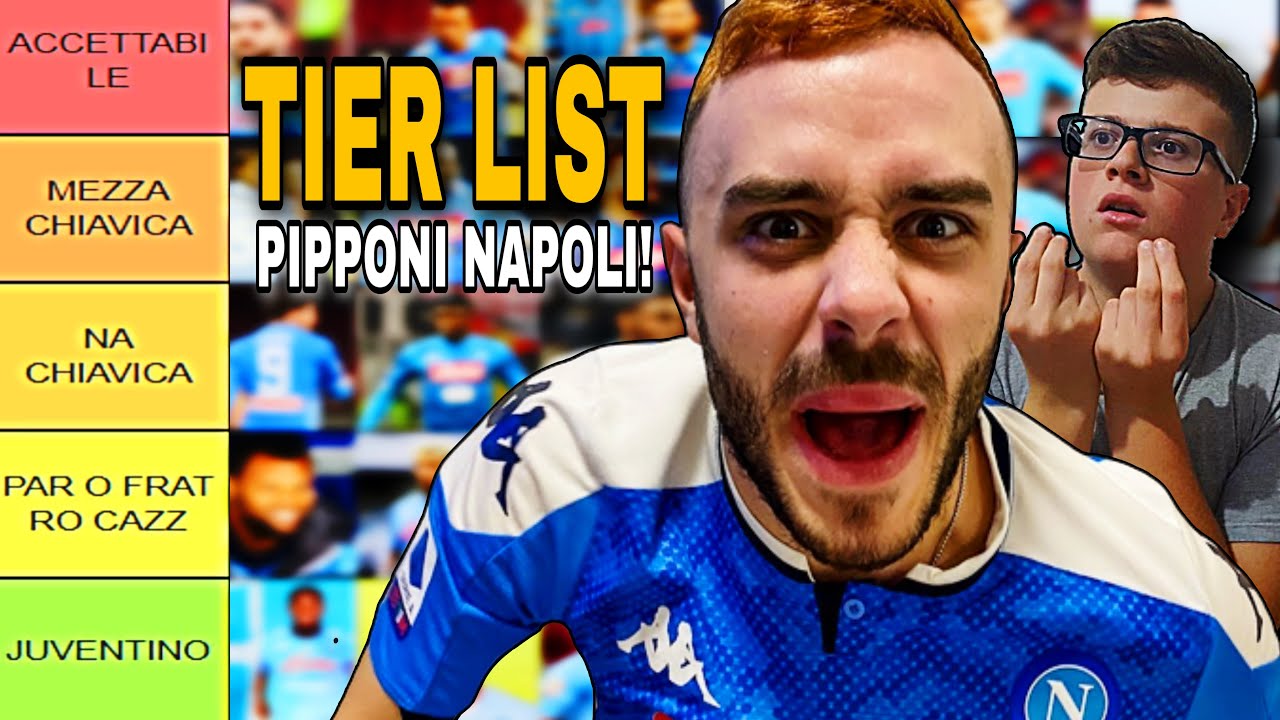 SICKWOLF VS FIUS GAMER: TIER LIST CON I PIÙ GRANDI PIPPONI DELLA STORIA DEL NAPOLI (BLEAH!)