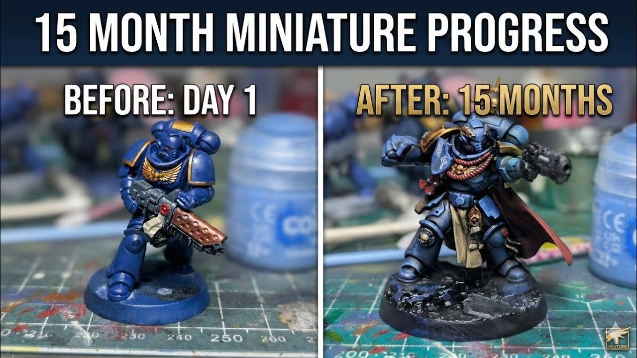 15 Months of Grimdark Progress in 5 Minutes! (Ultramarines)