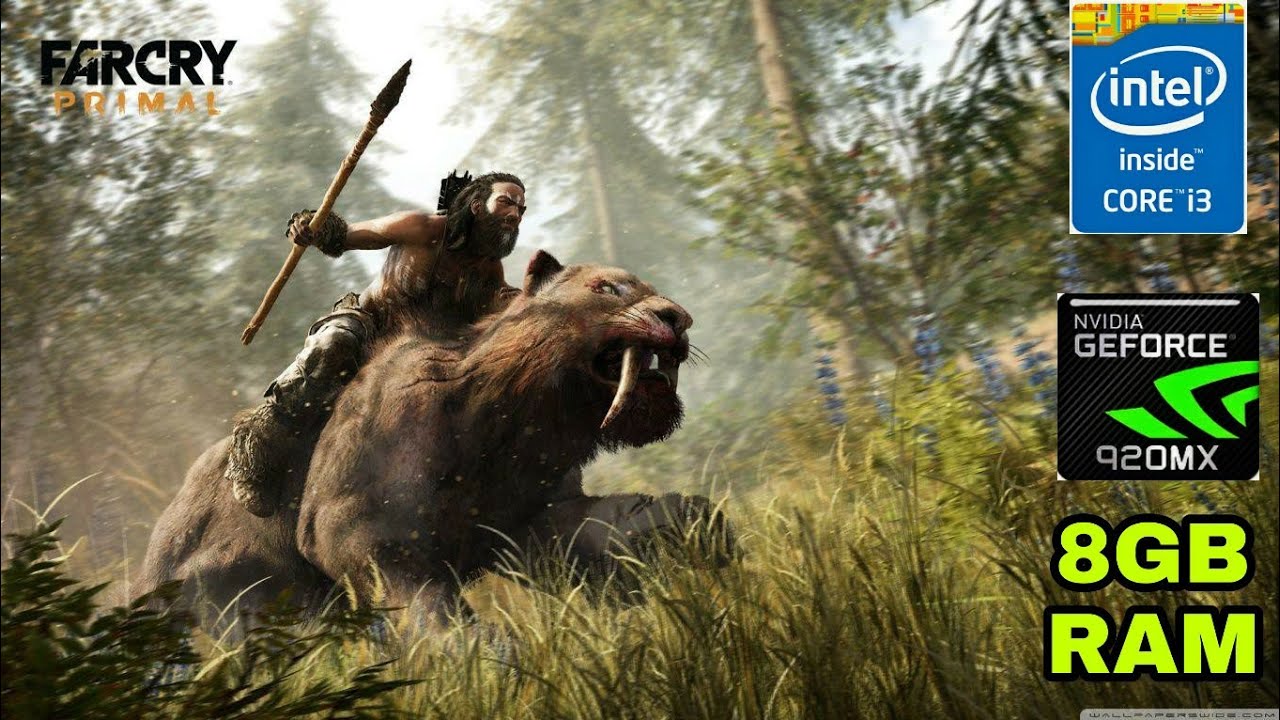 Far Cry Primal On 920MX /920m/930m/740/710 + Core i3 8gb Ram | Low end Laptop Gameplays-GHOZT DUDE