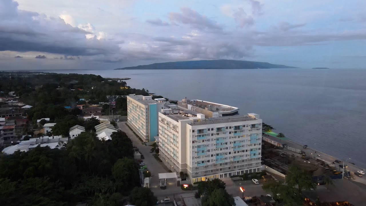 Drone flight over part of Dumaguete City  - Philippines