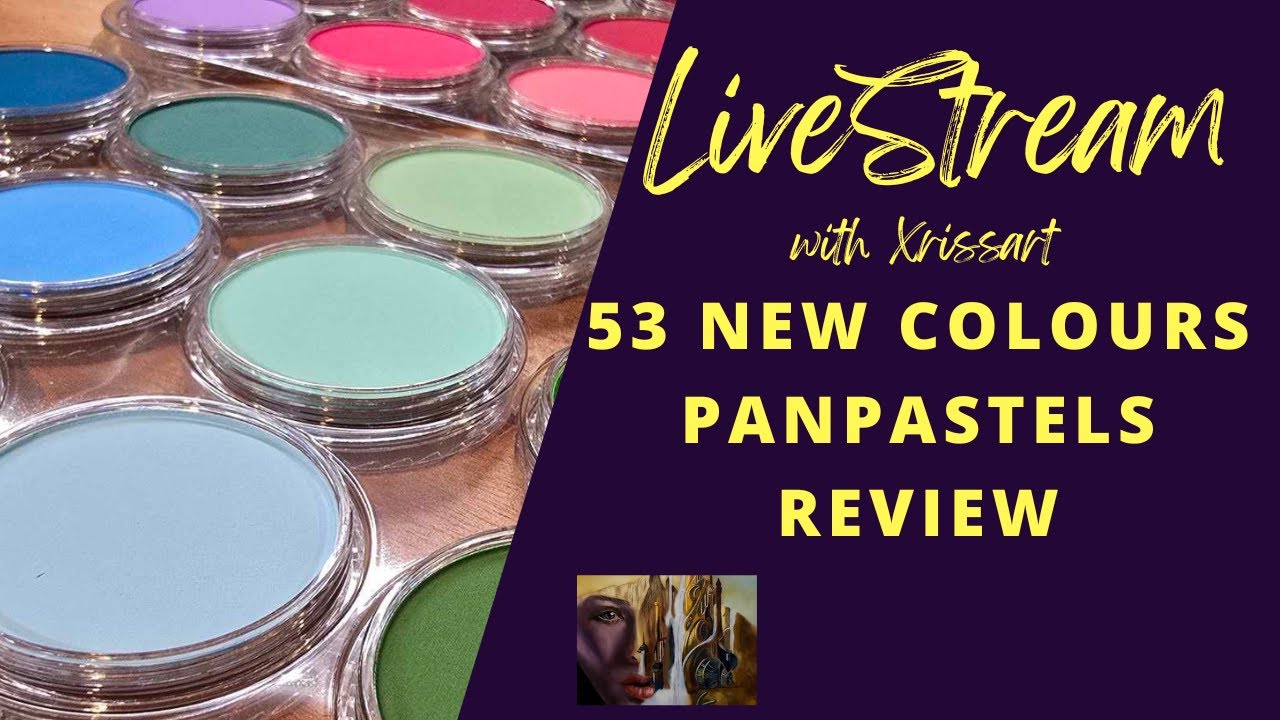 Livestream - PanPastel 53 New Colours Review