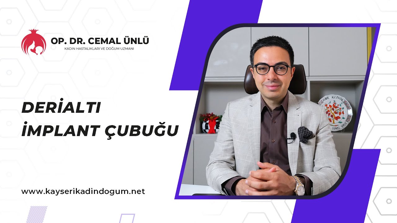 Deri Altı İmplant Çubuğu