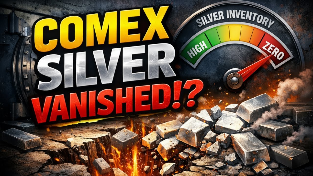 The COMEX Silver Inventory Collapse (Zero Registered Silver)