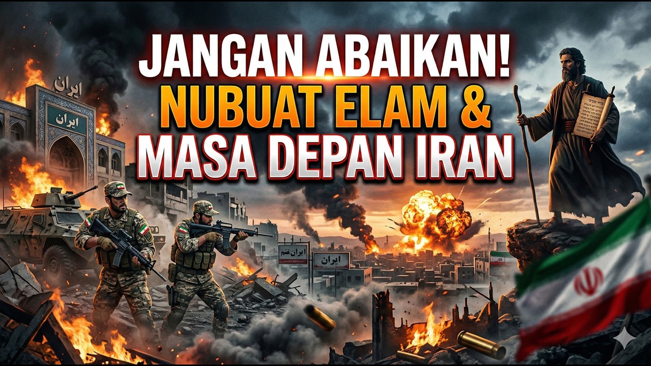 “Jangan Abaikan! Nubuat Elam & Masa Depan Iran”