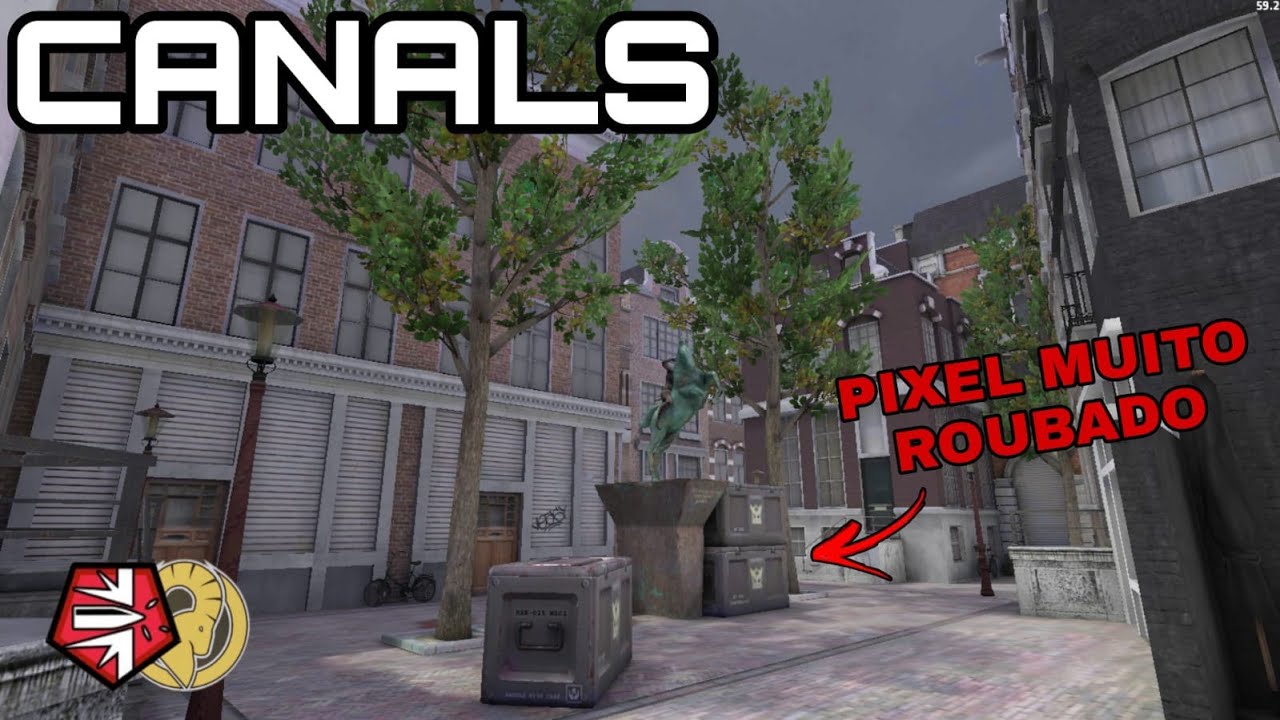 DICAS no mapa CANALS - Critical Ops