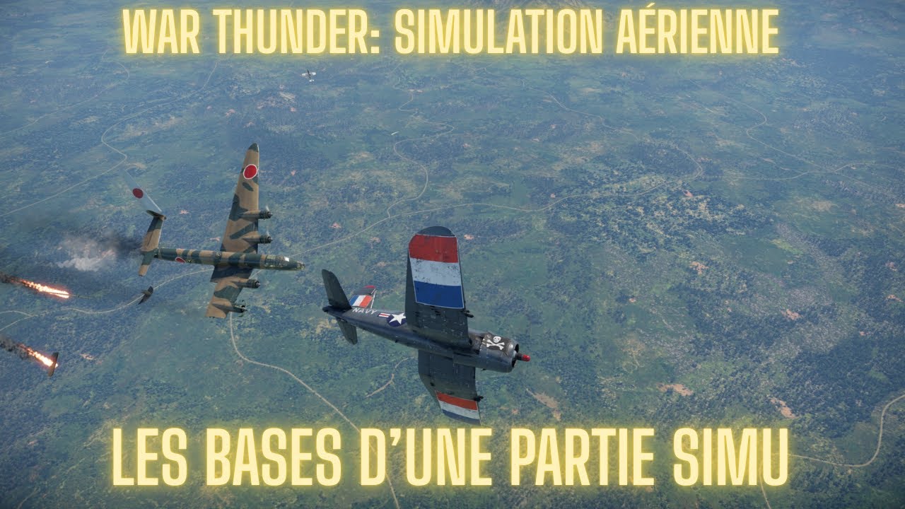 War Thunder Simulation FR:  Fonctionnement des games en simu : Les basiques + exemple gameplay