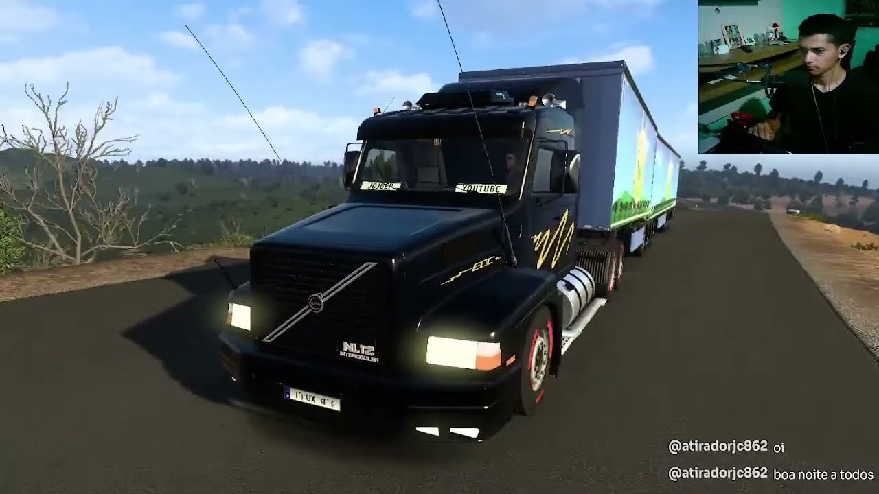 🟢 EXPLORANDO O MAPA BR BRASIL COM O VOLVO NL12 NO ETS2 v1.57 🟢