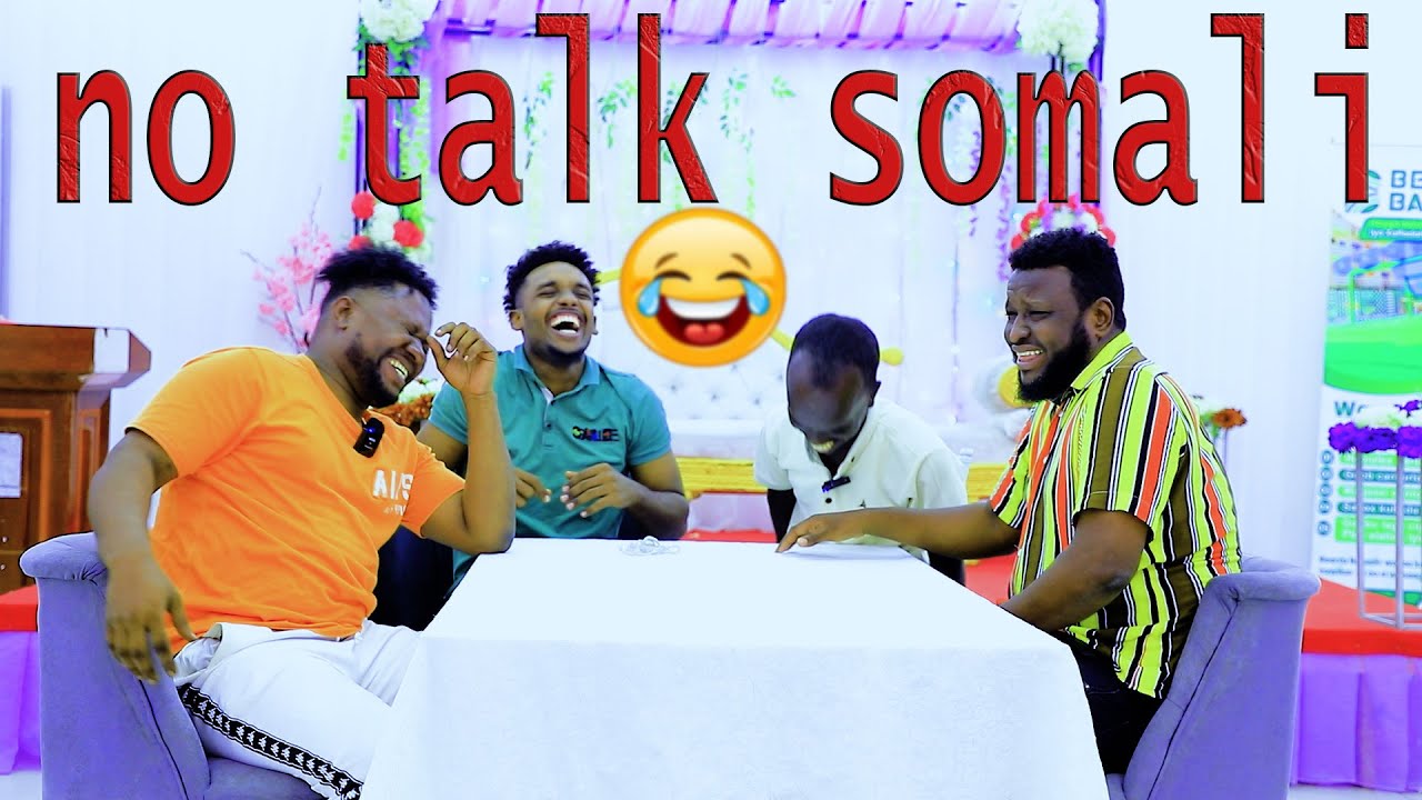 ENGLISH KU HADAL NO TALK SOMALI SIDCALI IDIRIS MAXAY SAMEYEEN..