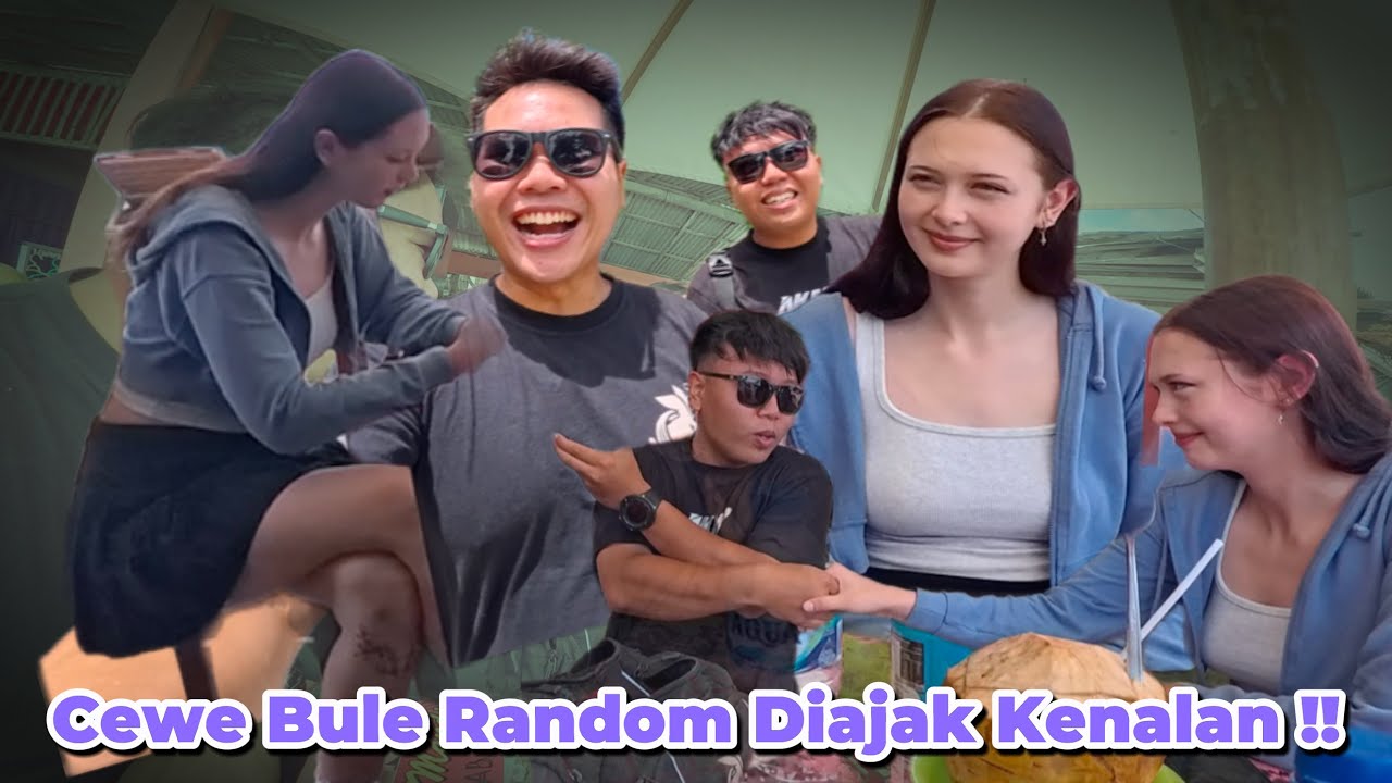Bule Cantik Digodain Akang‼️Langsung Mau Motoran Bareng di Balii