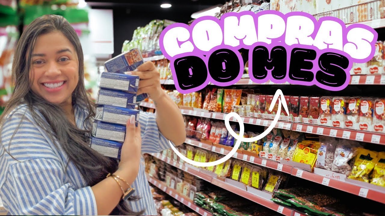 TÁ TUDO CARO 😱 - FIZ AS COMPRAS DO MÊS!