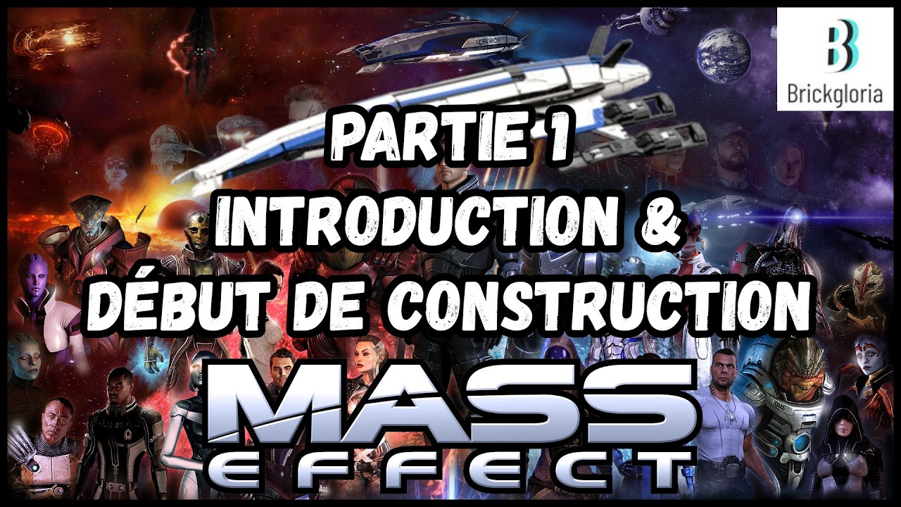 MOC Normandy SR-2 (by BrickGloria) - Partie 01 - Intro et début ! #lego #legocollection #masseffect