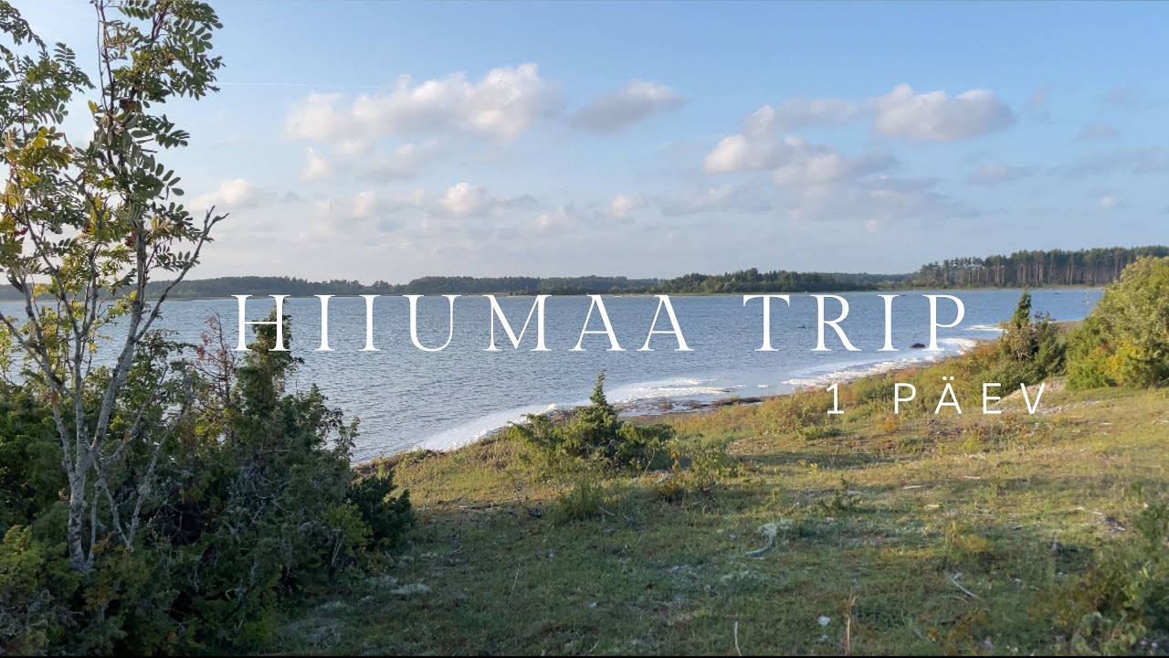 Hiiumaa trip 1 päev