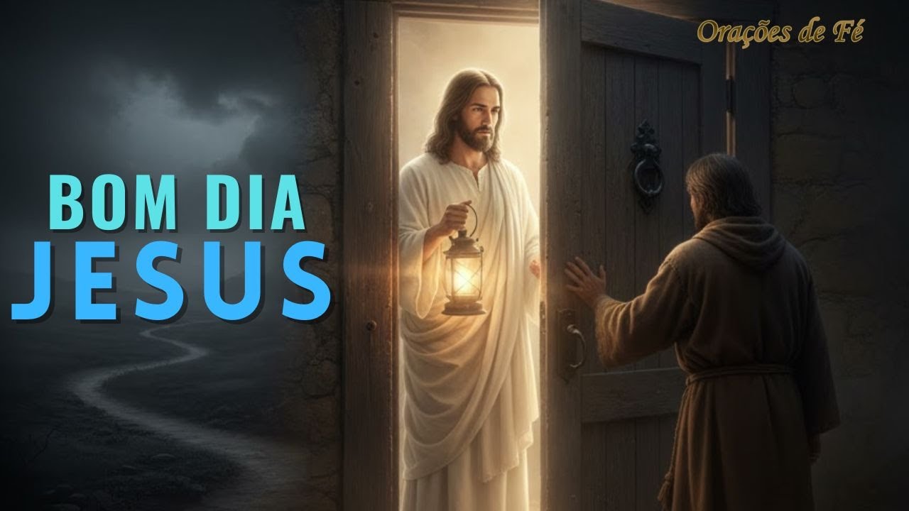 Bom dia Jesus! Ora&ccedil;&atilde;o da Manh&atilde;  - Batei e a porta se abrir&aacute;