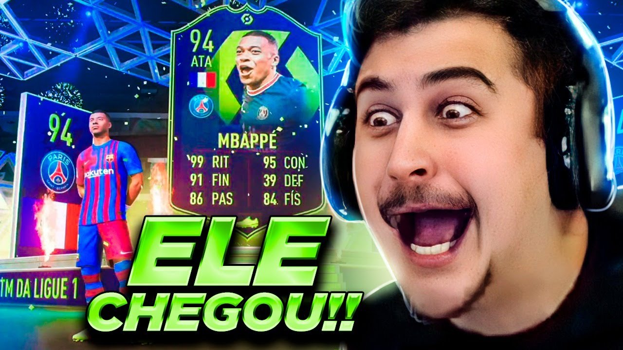 O MBAPPÉ 94 CHEGOU NO BANQUETA!! ESTREIA MONSTRA COM GOL!