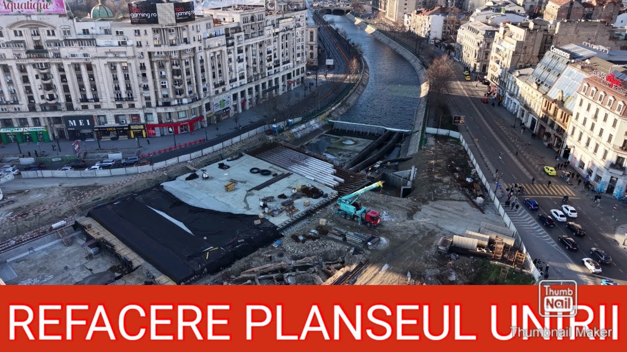 [01 IAN 2026] REFACERE PLANSEUL UNIRII 4K!  #041