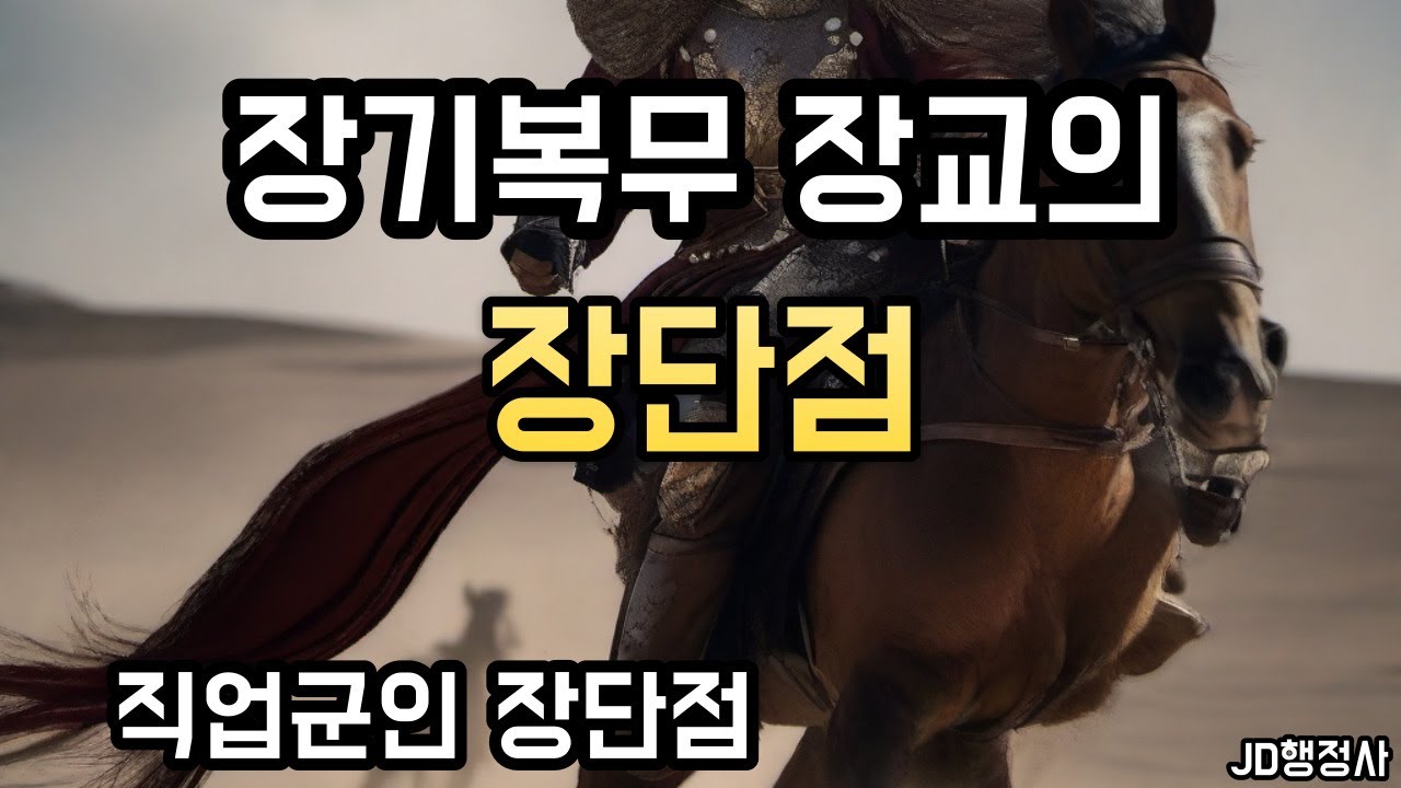 장기복무군인의 장점feat. 육사, 3사, 학군, 학사, 간부사관) 진급이 전부다!!