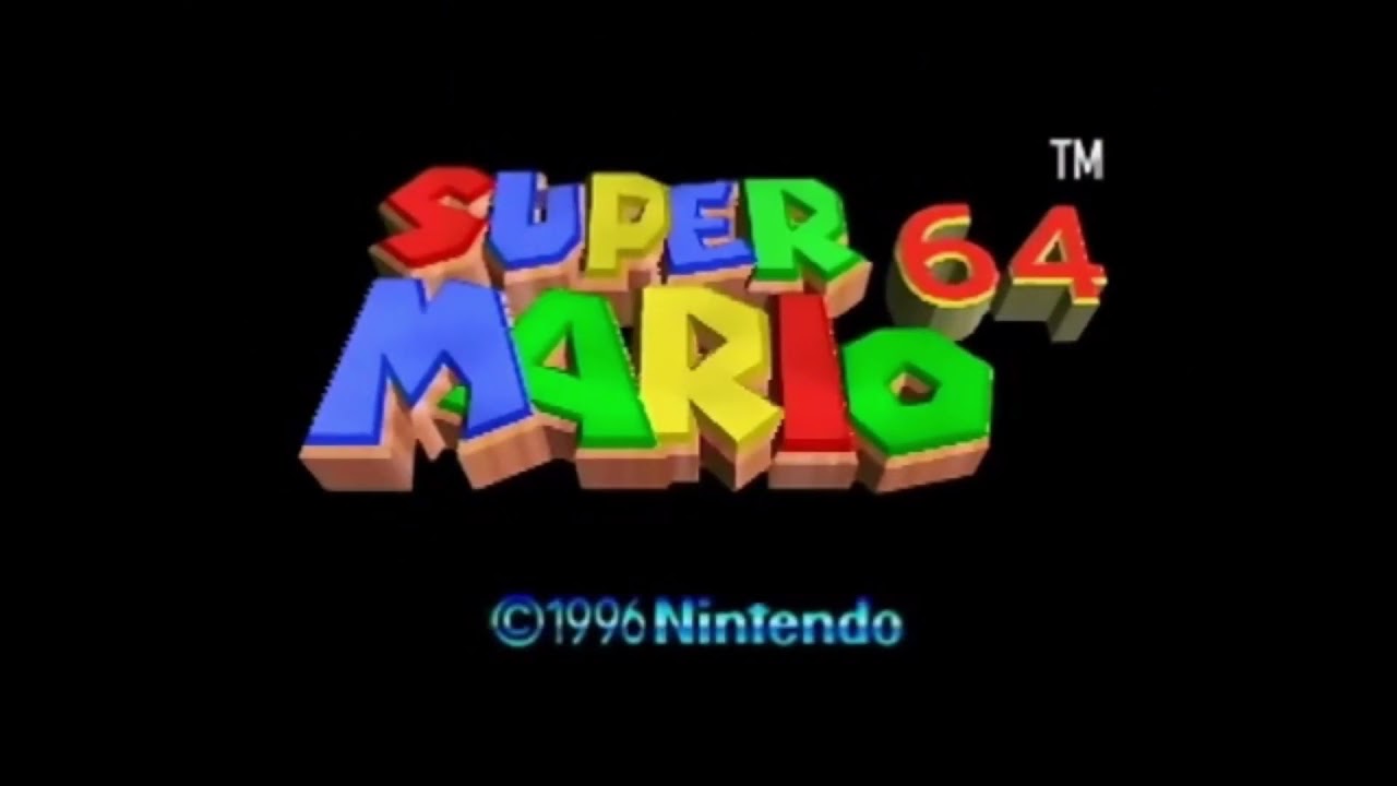 Super Mario 64 DD Anti-Piracy Screen