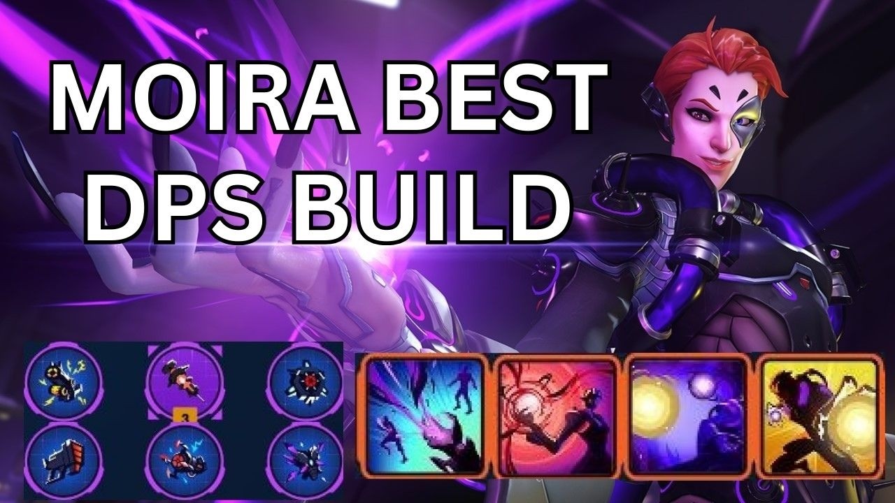 Moiras Best Damage Build To Win Every One On One || Overwatch Stadium